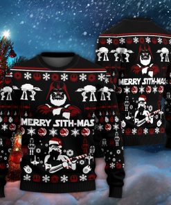 Christmas Star Wars Merry Sith-mas Ugly Christmas Sweater
