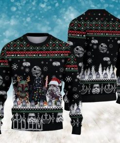 Christmas Star Wars Merry Xmas Star Wars Movies 3D Printed Christmas Ugly Sweater