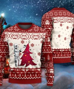 Christmas Star Wars Stormtrooper Make It A December To Remember 3D Printed Christmas Ugly Sweater