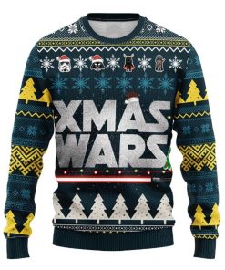 Christmas Star Wars Xmas Gifts, Xmas Wars Sweater 3D Printed Christmas Ugly Sweater