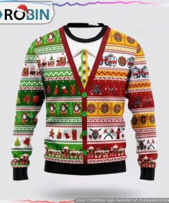 Citybarks Ugly Christmas Sweater Firefighter Xmas Christmas Gifts For Firefighters