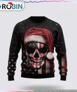 Citybarks Ugly Sweater Amazing Skull Christmas Apparel Citybarks Ugly Sweater Amazing Skull Christmas Apparel