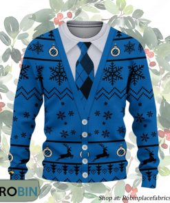 Club Brugge KV Pro League & Challenger Pro League Ugly Christmas Sweater Club Brugge KV Pro League & Challenger Pro League Ugly Christmas Sweater