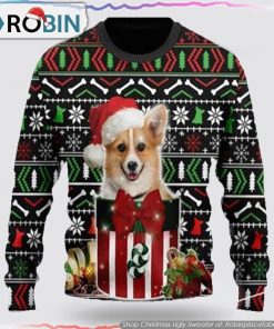 Corgi Christmas Dog Ugly Sweaters 3D Gifts For Dog Lover