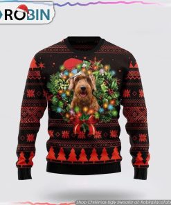 Cute Goldendoodle Dog Ugly Christmas Sweater Dog Lover Christmas Sweater Cute Goldendoodle Dog Ugly Christmas Sweater Dog Lover Christmas Sweater