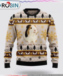 Cute Hedgehog Ugly Christmas Sweater Gift Sweater