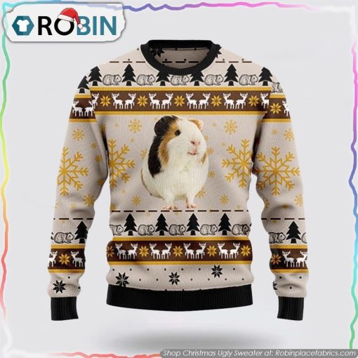 Cute Hedgehog Ugly Christmas Sweater Gift Sweater
