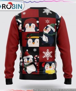 Cute Penguin Christmas Ugly Sweater