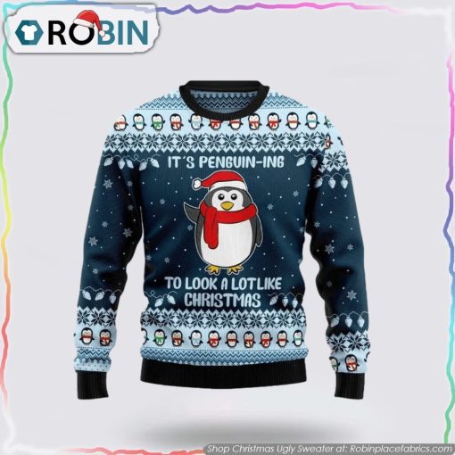 Cute Penguin Ugly Christmas Sweater