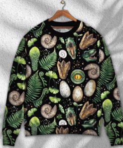 Dinosaur Amazing Pieces Black Style Christmas Ugly Sweater, Sweatshirt