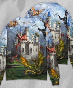 Dragon Love Life Beautiful Ugly Christmas Sweater