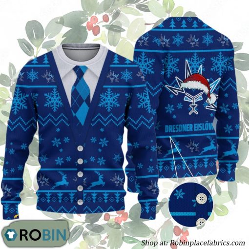 Dresdner Eislowen Ugly Christmas Sweater