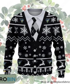Dunfermline Athletic FC Scottish Professional Football League Ugly Christmas Sweater