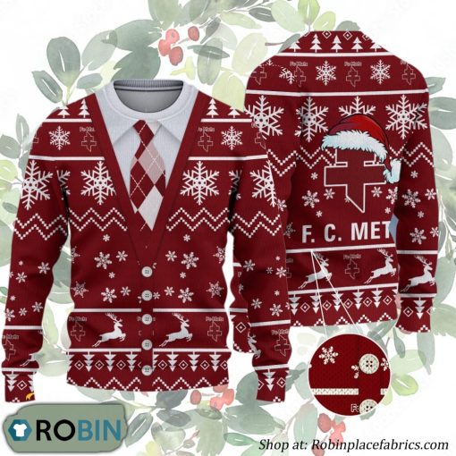 FC Metz Ligue 1 & Ligue 2 Ugly Christmas Sweater