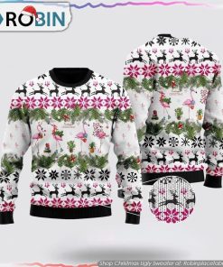 Flamingo Christmas Ugly Christmas Sweater