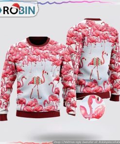 Flamingo Fa La La La Mingo Christmas Ugly Christmas Sweater
