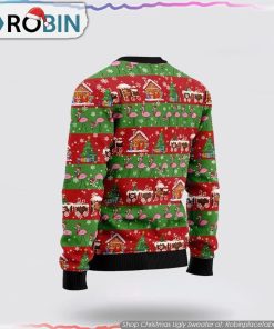 Flamingo Snow Ugly Christmas Sweater Gifts For Pet Lover