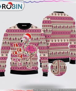 Flamingo Ugly Christmas SweaterAdult