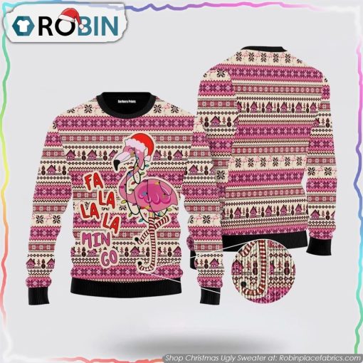 Flamingo Ugly Christmas SweaterAdult