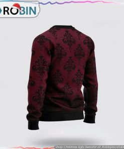 Flower Skull Ugly Christmas Sweater