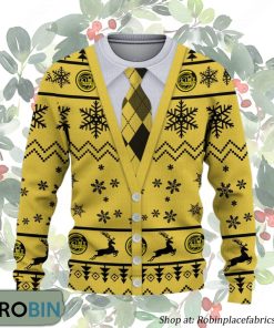 Fotballklubben Bodo Glimt Eliteserien Ugly Christmas Sweater Fotballklubben Bodo Glimt Eliteserien Ugly Christmas Sweater