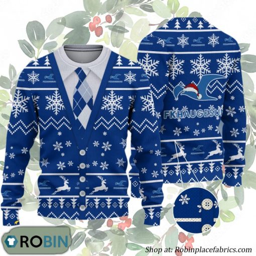 Fotballklubben Haugesund Eliteserien Ugly Christmas Sweater