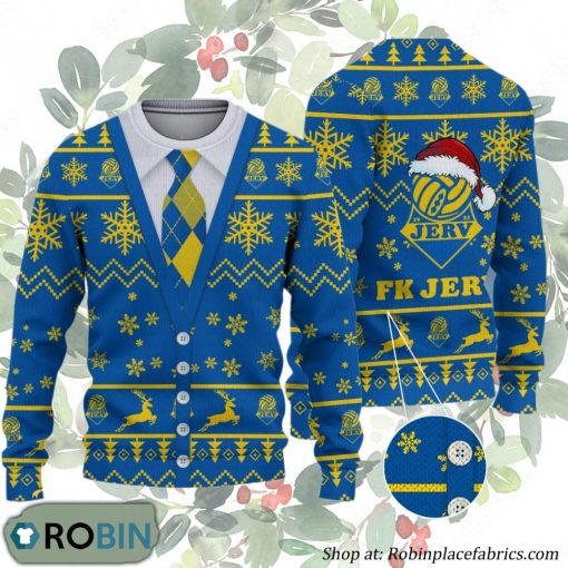 Fotballklubben Jerv Eliteserien Ugly Christmas Sweater