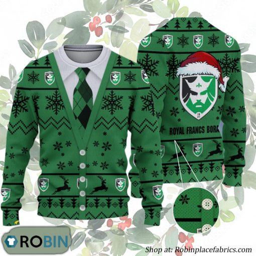 Francs Borains Pro League & Challenger Pro League Ugly Christmas Sweater