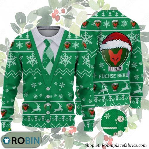 Füchse Berlin House Bill Ugly Christmas Sweater