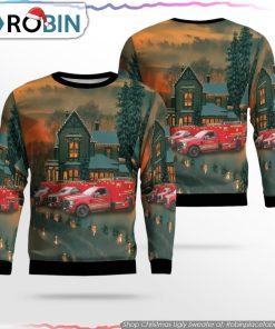 Get Festive With Jacksonville Fire Rescue Ugly Christmas Sweater Christmas Gifts For Firefighters Get Festive With Jacksonville Fire Rescue Ugly Christmas Sweater Christmas Gifts For Firefighters