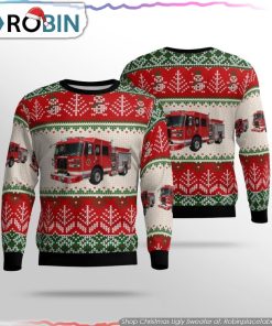 Get Festive With Ohio Columbus Division Of Fire Ugly Christmas Sweater Christmas Gifts For Firefighters Get Festive With Ohio Columbus Division Of Fire Ugly Christmas Sweater Christmas Gifts For Firefighters