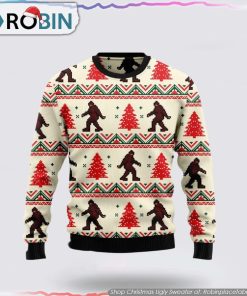 Get Festive With Our Amazing Bigfoot Ugly Christmas Sweater Gifts For Bigfoot Lovers Get Festive With Our Amazing Bigfoot Ugly Christmas Sweater Gifts For Bigfoot Lovers