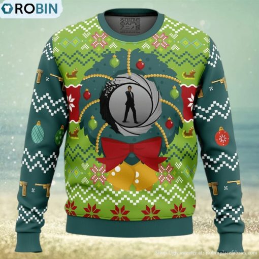 Golden Eye v2 Ugly Christmas Sweater