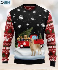 golden-retriever-red-truck-ugly-christmas-sweater-thankgiving-gift-men-women-1