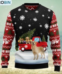 golden-retriever-red-truck-ugly-christmas-sweater-thankgiving-gift-men-women-2