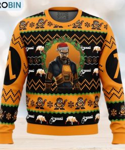 Gordon Freeman Half Life Ugly Christmas Sweater