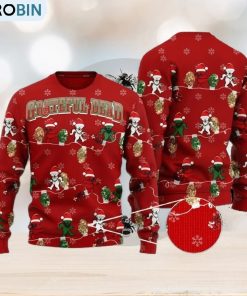 Grateful Dead Funny Ugly Christmas Sweater Design Sweatshirt For Fans Gift