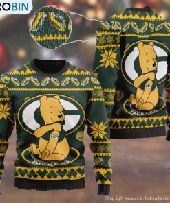 green-bay-packers-nfl-american-football-team-logo-cute-winnie-the-pooh-bear-3d-ugly-christmas-sweater-1