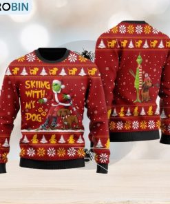 grinch-and-dachshund-skiing-with-my-dog-for-dachshund-lovers-ugly-sweater-3d-at-christmas-1