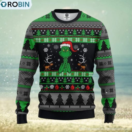 Grinch Ugly Christmas Sweater Amazing Gift Men And Women Christmas Gift