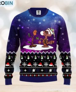 Guardian Of Galaxy X Snoopy Ugly Christmas Sweater Amazing Gift Men And Women Christmas Gift