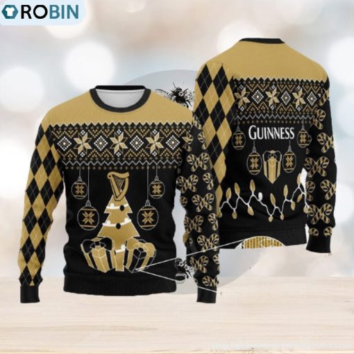 Guinness Beer Ugly Christmas Sweater For Men And Women