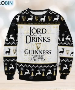 guinness-lord-of-the-rings-ugly-christmas-sweater-1