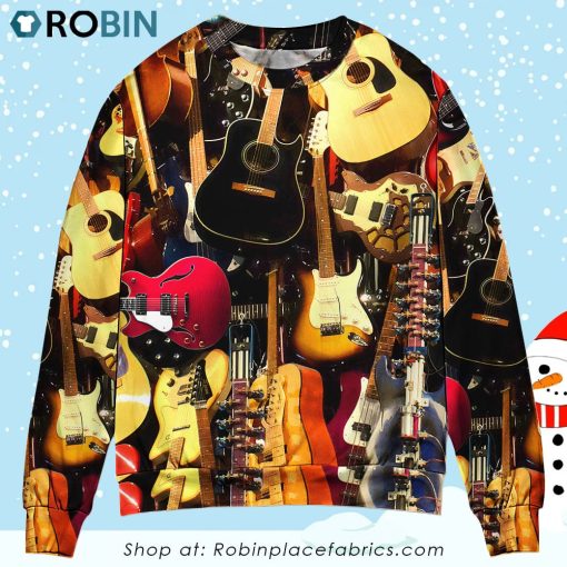Guitar Music You Can Have Guitar Ugly Christmas Sweater