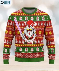 gundam-anime-ugly-christmas-sweater-custom-santa-xmas-gift-1