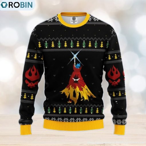 Gurren Lagann Kamina Ugly Christmas Sweater Amazing Gift Men And Women Christmas Gift