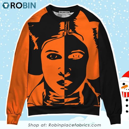 Halloween Costumes Star Wars Leia Organa Two-Faced Sweater