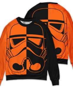 Halloween Costumes Star Wars Stormtrooper Two-Faced 3D Printed Sweater, Christmas Gifts