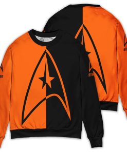 Halloween Star Trek Original Series Two-Faced Sweater Owl Ohh