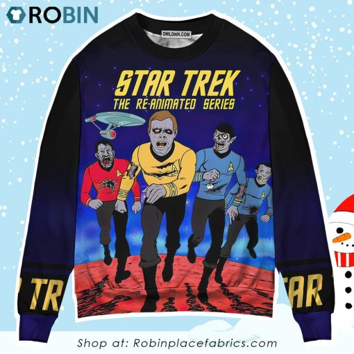 Halloween Star Trek The Animated Series Sweater